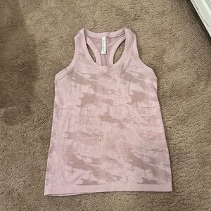Athleta light pink tank